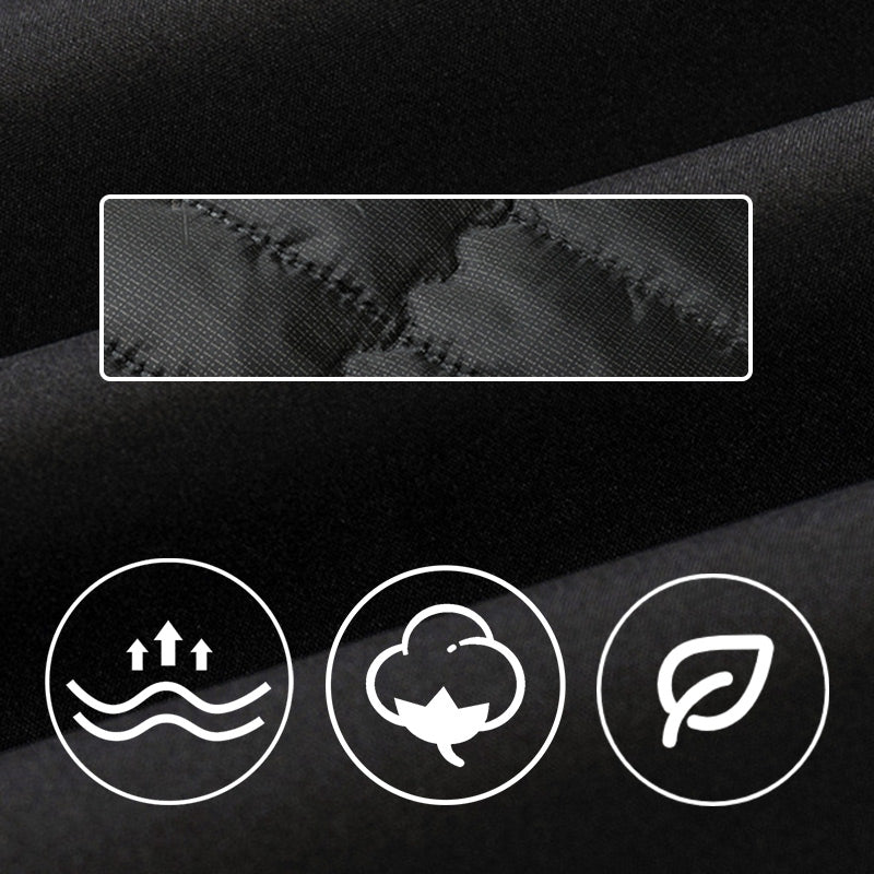 Trendig varm vinterjacka för män med ficka med dragkedja