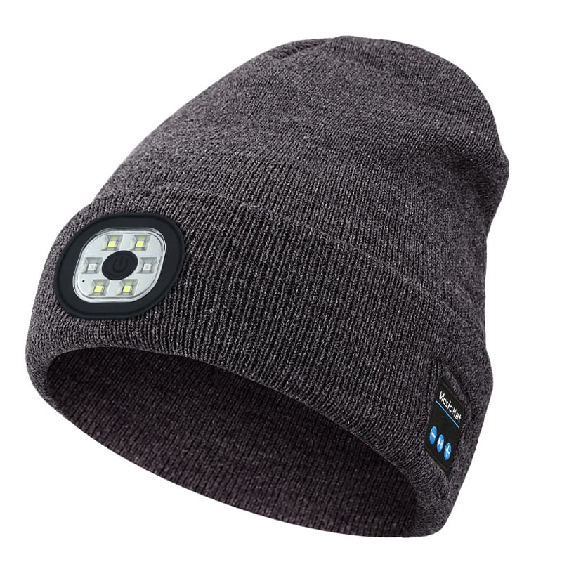 ❄️3 i 1 Bluetooth Hörlursstickad Mössa🧶🎵