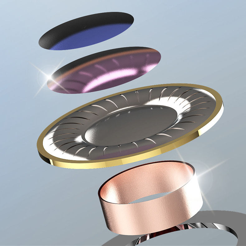 đ„In-ear hörlurar med trĂ„dstyrd subwoofer och mikrofon