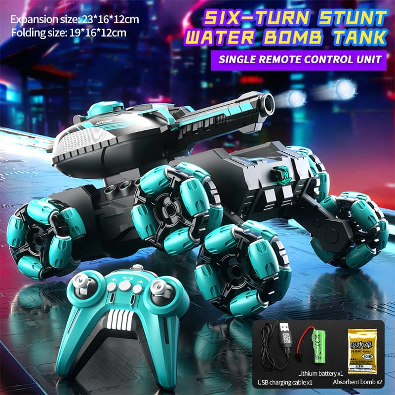 đ„FjĂ€rrstyrd sexhjulig stridsvagn - transformerbar för strid- (gratis frakt)