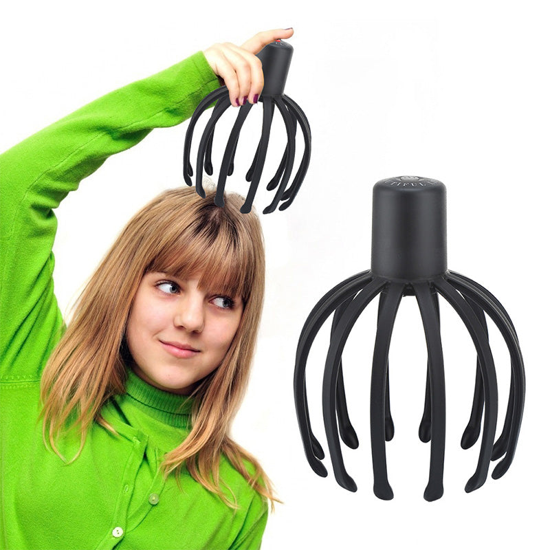 đ "Soul Extractor"Justerbar elektrisk blĂ€ckfisk klo skalpmassagerare