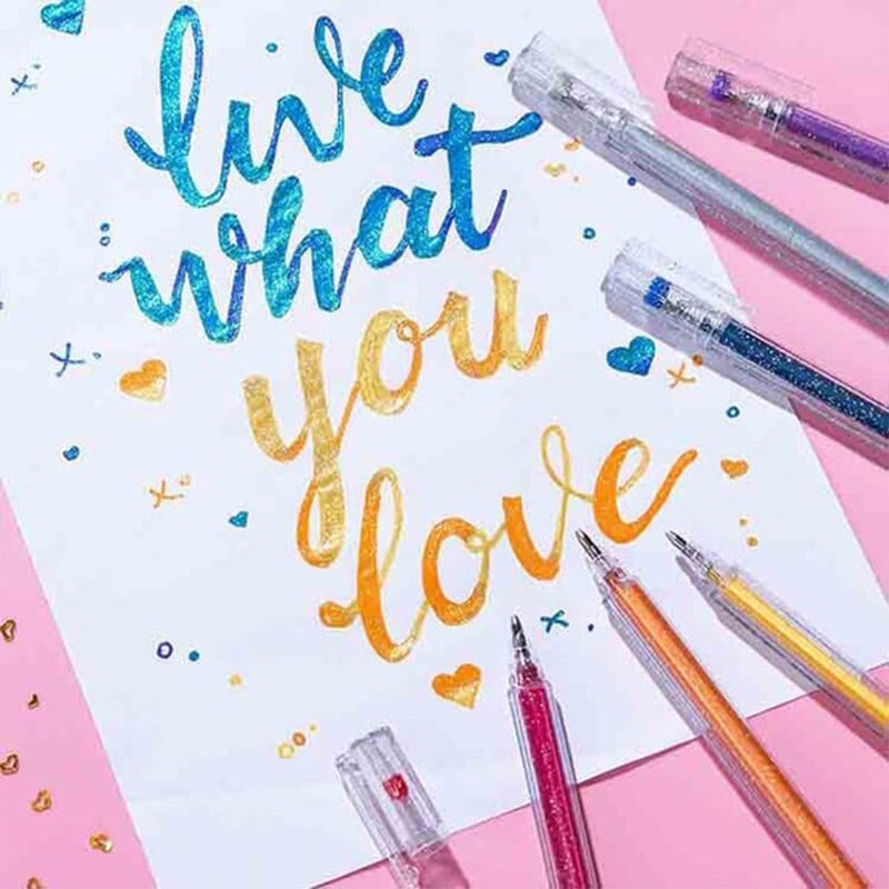 đGlitter Gel Pen Set