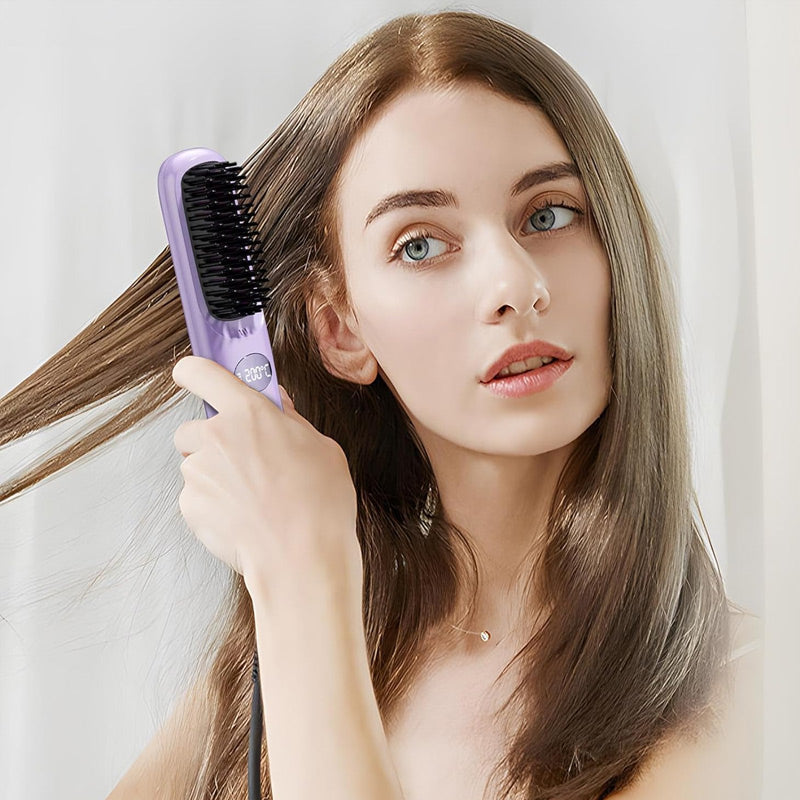 đ„đ„đ„Sladdlös plattĂ„ng borste med LED-display