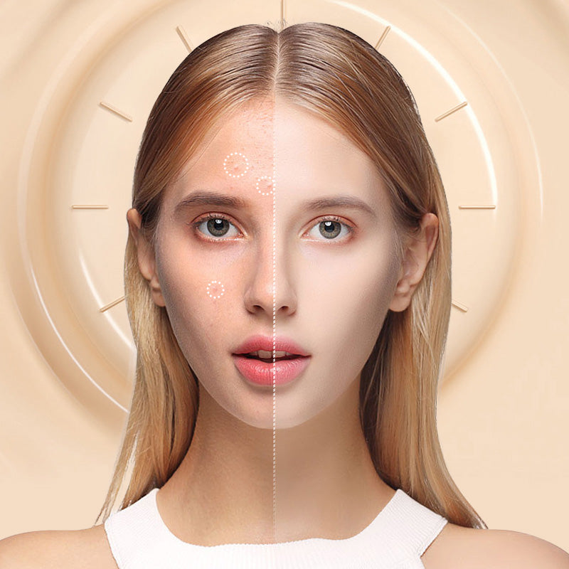 đ„New Year Hot Sale-LĂ„ngvarig, felfri tĂ€ckning, Ă„terfuktande naturlig makeupkrĂ€m