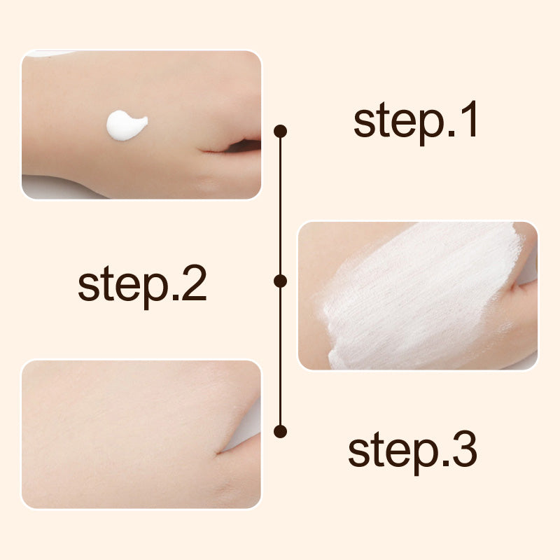 đ„New Year Hot Sale-LĂ„ngvarig, felfri tĂ€ckning, Ă„terfuktande naturlig makeupkrĂ€m