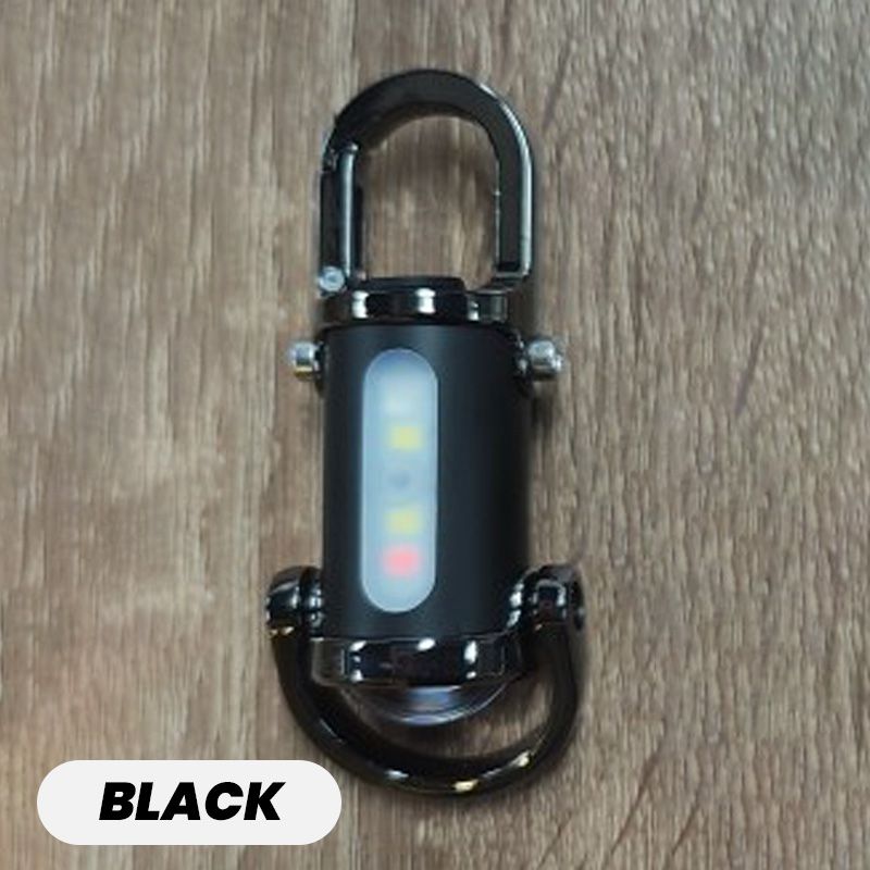 đ„Varm försĂ€ljningđ„1200LM Superljus Mini Nyckelringsficklampa VattentĂ€t