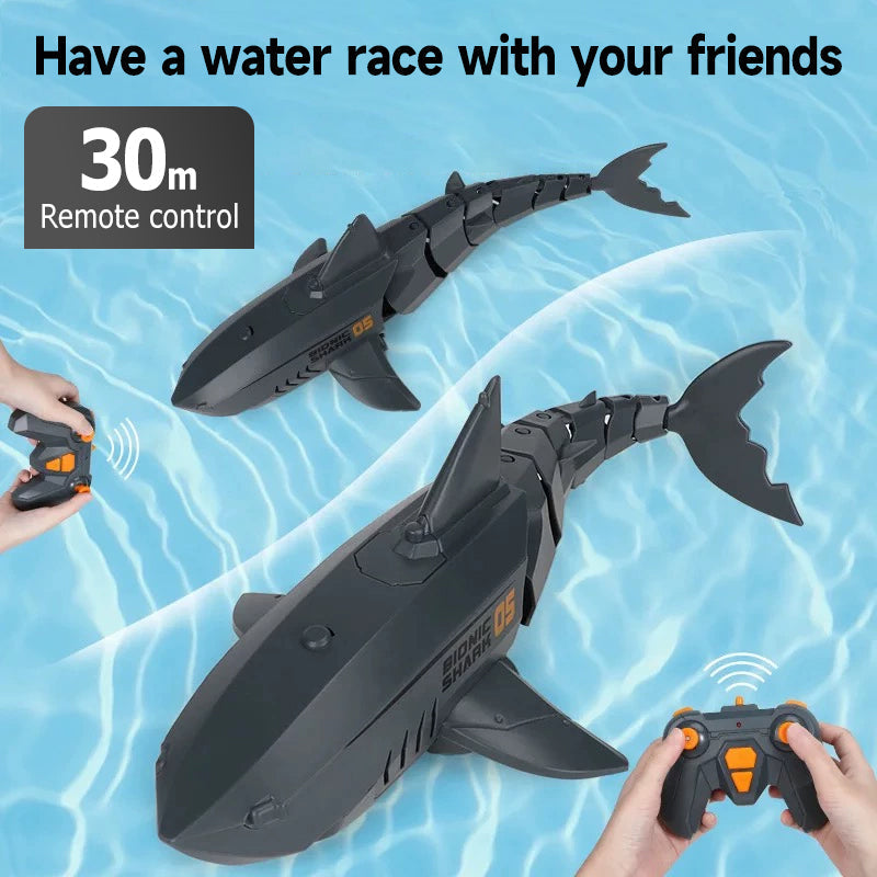 đŠ2.4G trĂ„dlös kontroll av undervattens haj kamera-drönareïŒFri fraktđ„ïŒ