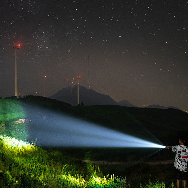đ„Utdragbar ficklampa med starkt LED-ljus
