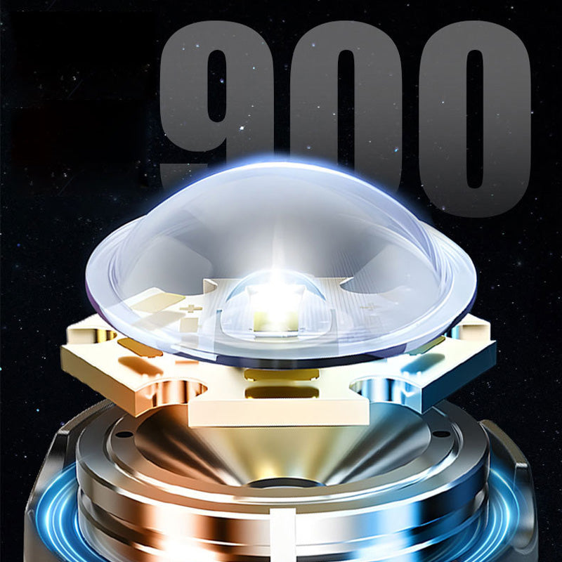 đ„Utdragbar ficklampa med starkt LED-ljus