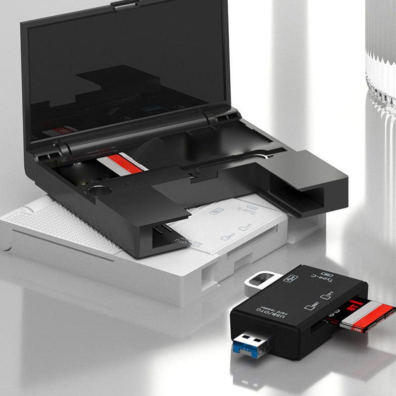 7-i-1 multifunktionell kortläsare