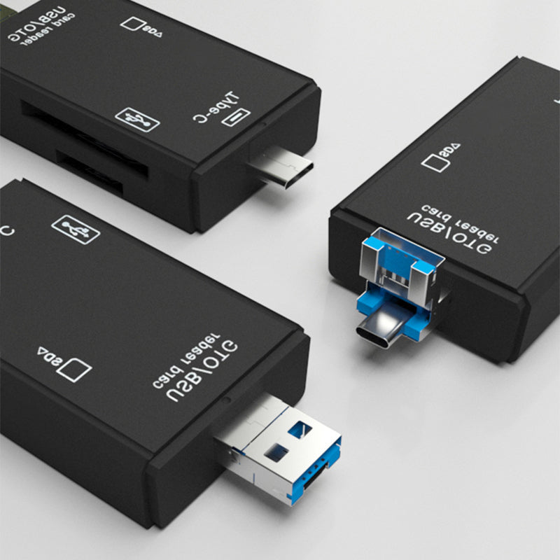 7-i-1 multifunktionell kortläsare