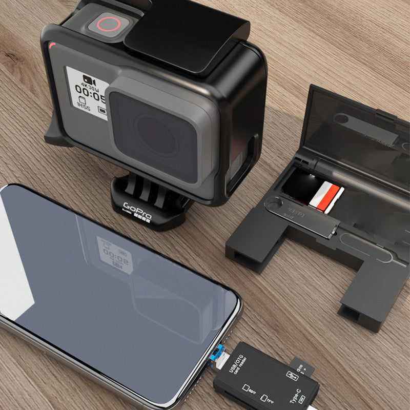 7-i-1 multifunktionell kortläsare