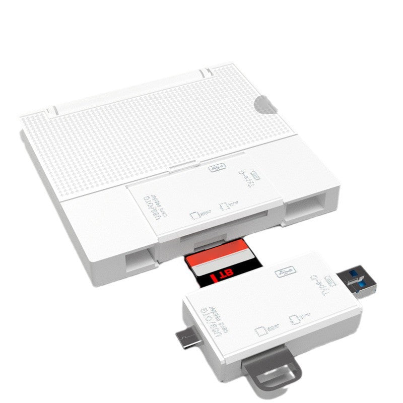 7-i-1 multifunktionell kortläsare