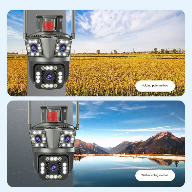 Vattentät trådlös WiFi HD säkerhetskamera för utomhusbruk