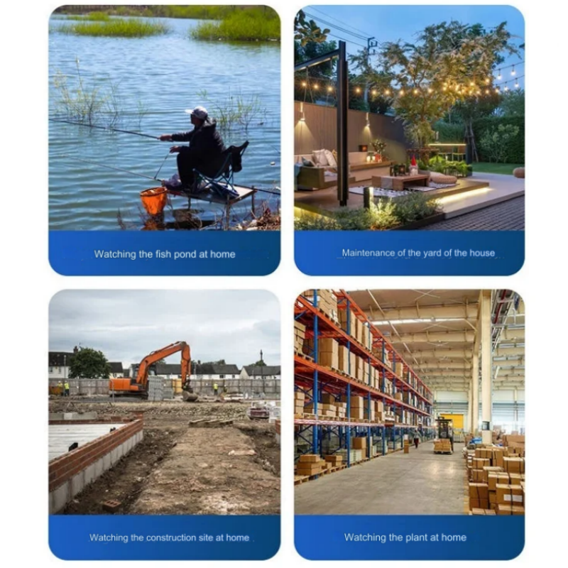 Vattentät trådlös WiFi HD säkerhetskamera för utomhusbruk