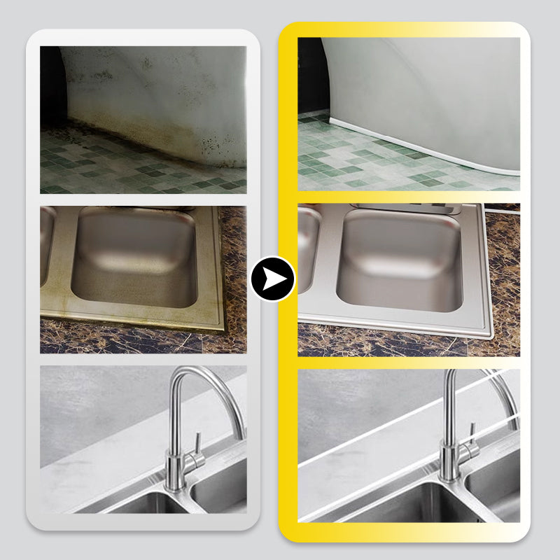 Multifunktionell Vattentät Vit Silikonfog Skrapa