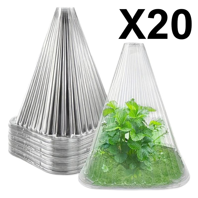 20/30 Stycken Klara Trädgårdsklockor för Växter