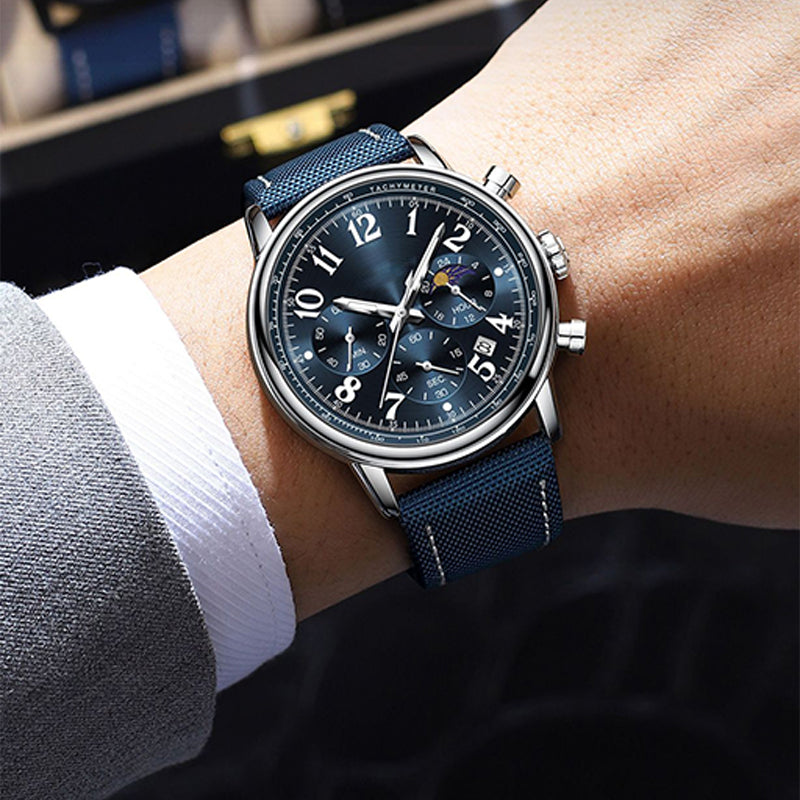 Herrmode Vattentät Luminös Kvartsur