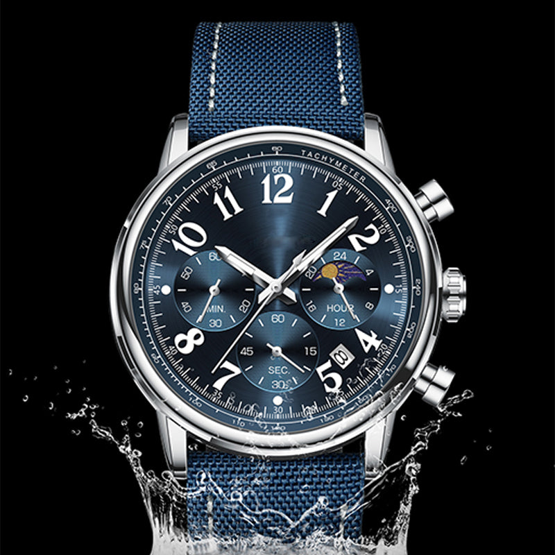 Herrmode Vattentät Luminös Kvartsur