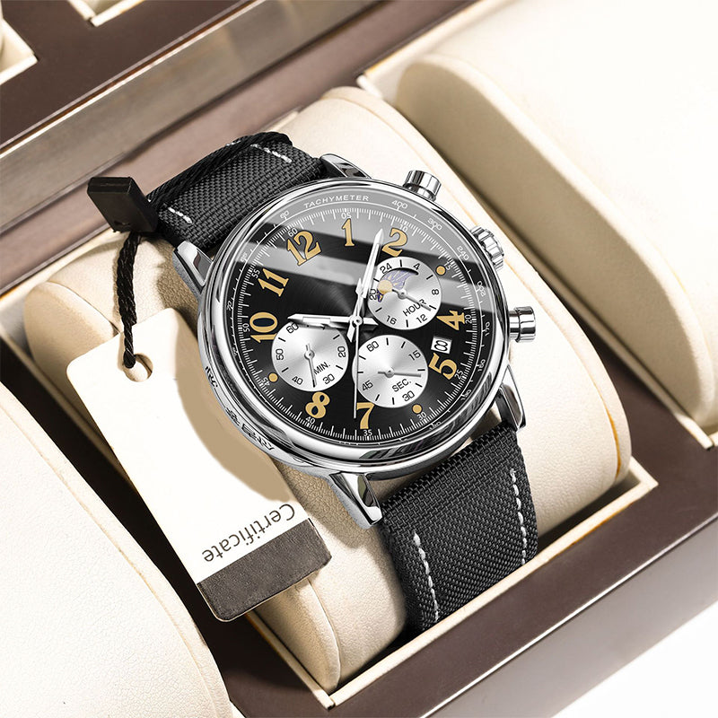 Herrmode Vattentät Luminös Kvartsur