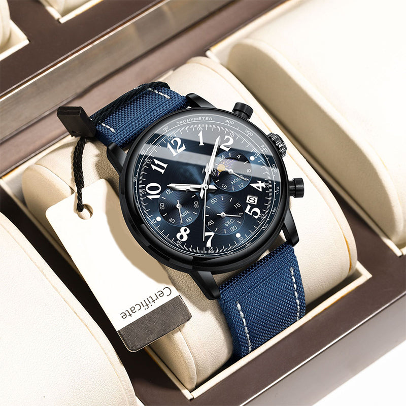 Herrmode Vattentät Luminös Kvartsur