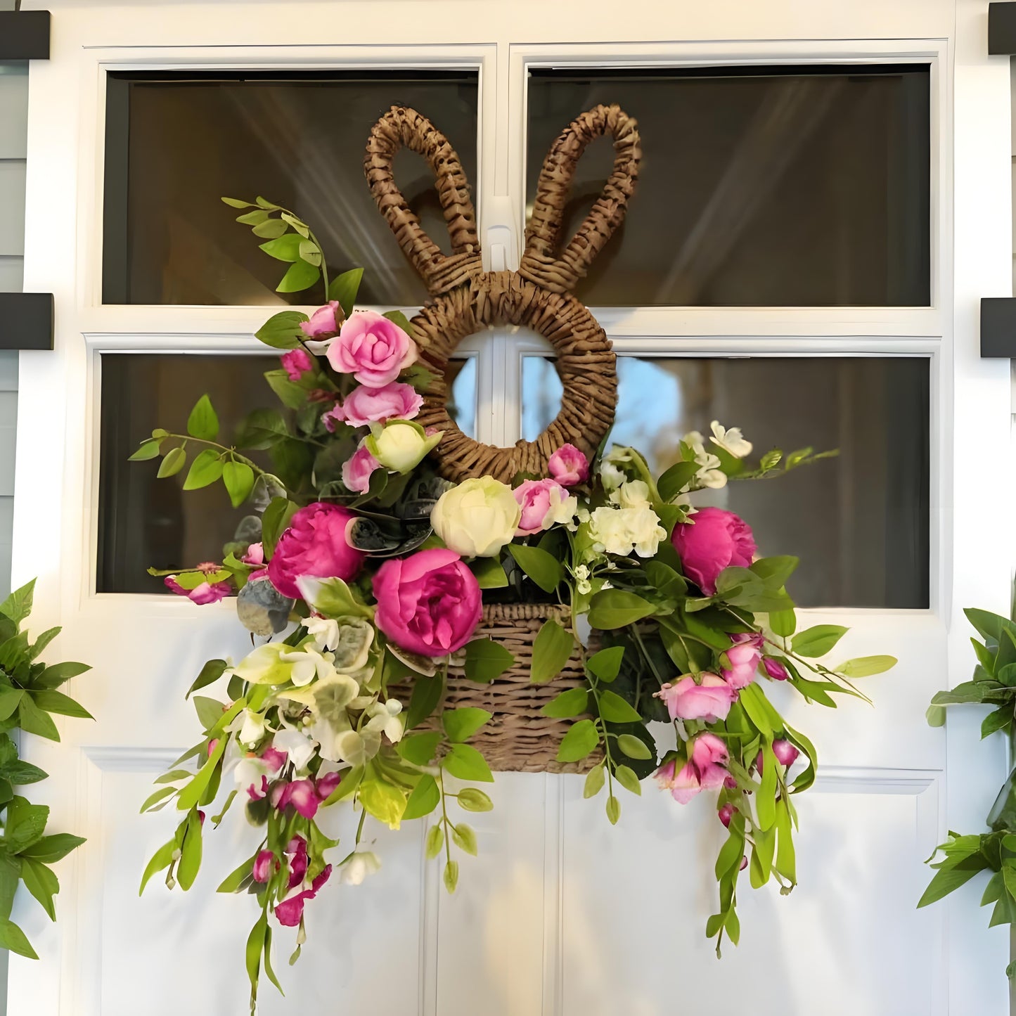 âł50 procent rabattđ Bunny blomkrukor vĂ€ggdekor