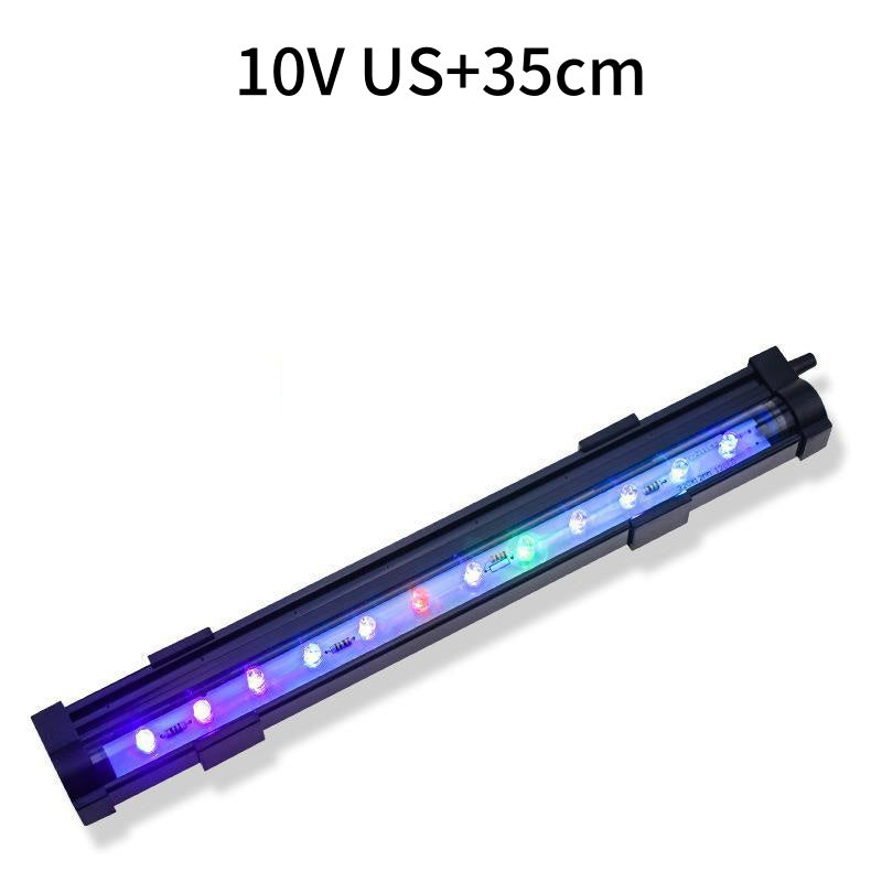 đ„LED akvarium fĂ€rgglada luftbubblor ljus