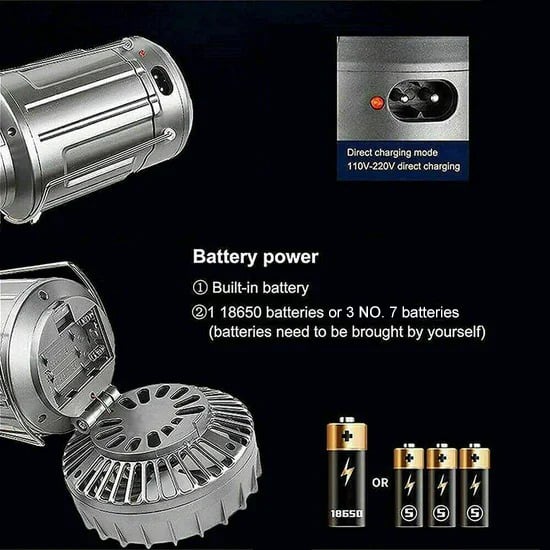 (đ„2025 Hot Reađ ) 6 i 1 BĂ€rbar Solar LED Camping Lantern