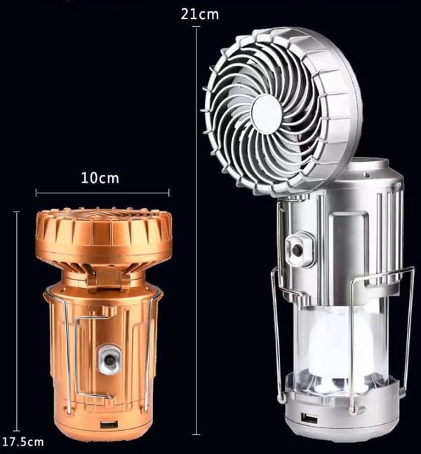 (đ„2025 Hot Reađ ) 6 i 1 BĂ€rbar Solar LED Camping Lantern