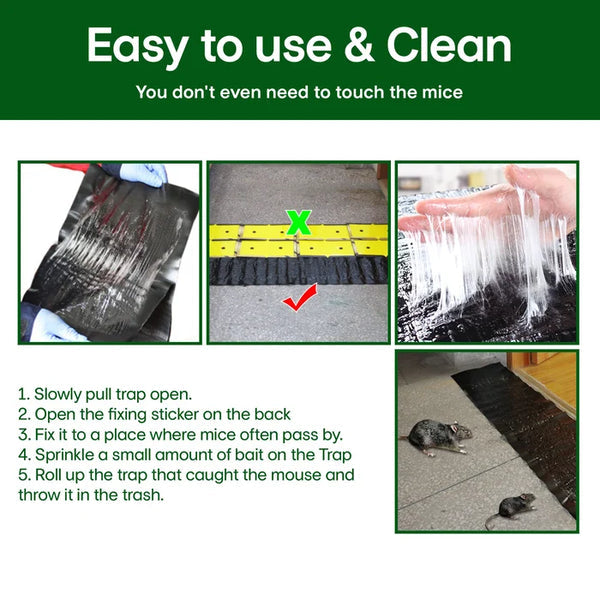 đ„Varm försĂ€ljningđ„HushĂ„ll Mon-vĂ€vd Stark FĂ€lla Klibbig Mus Fil