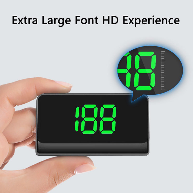 đ„Kompanjon för sĂ€ker körningđ„HastighetsmĂ€tare med frontdisplay för bila
