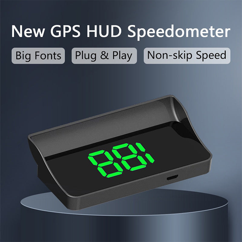 đ„Kompanjon för sĂ€ker körningđ„HastighetsmĂ€tare med frontdisplay för bila
