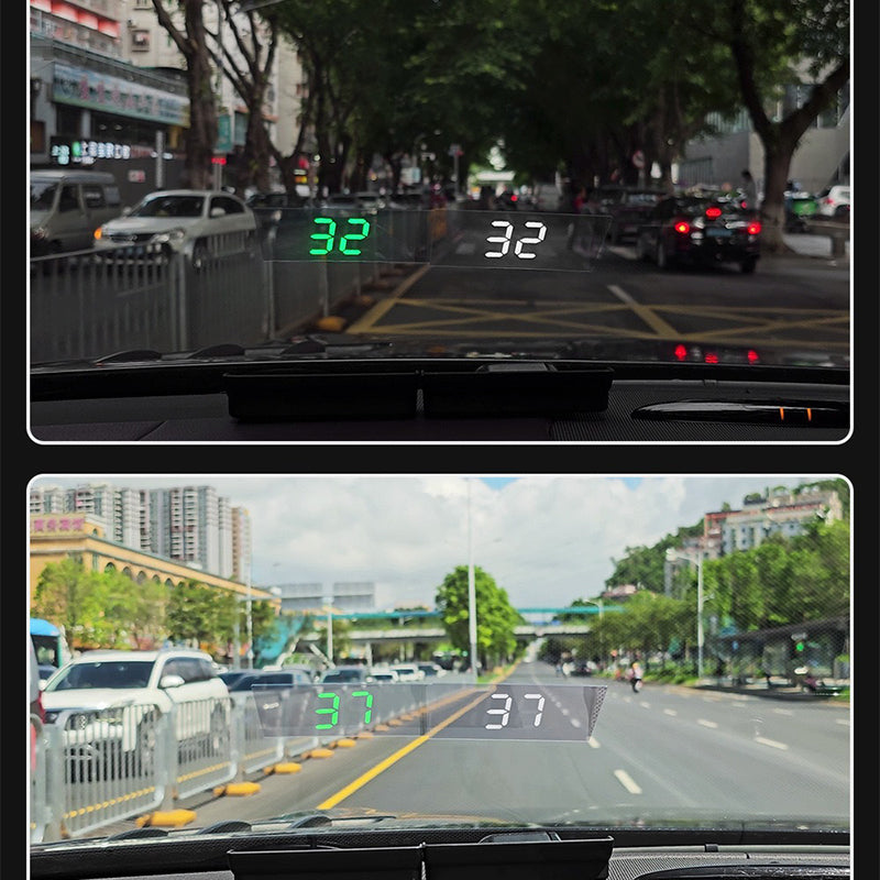 đ„Kompanjon för sĂ€ker körningđ„HastighetsmĂ€tare med frontdisplay för bila