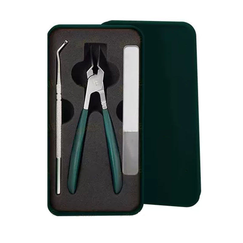 đ
StÀnkskydd schuine rand nagelklem 3-delige set