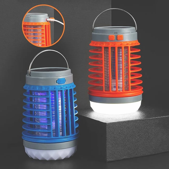 ✨ 49% rabatt - Multifunktionell Solar camping Myggmördare Lamp