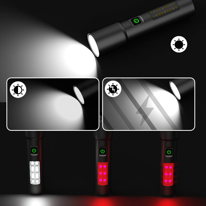 đ„2025 HOT SALEđ„Ultra-Bright Zoomable Ficklampa