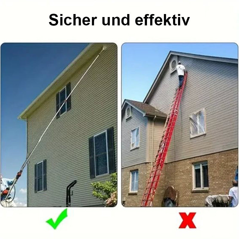 đĄ ăPROFFS-TVĂTTă4000 PSI Teleskopisk Högtrycksstav âš 3-i-1 Rengöring för Hela Huset â Utan Stege!