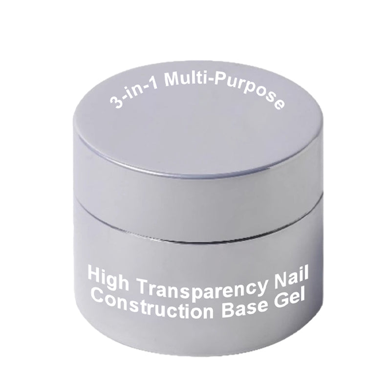 ✨️💅3-in-1 Mångsidig Hög Transparent Nagelbygg Base Gel