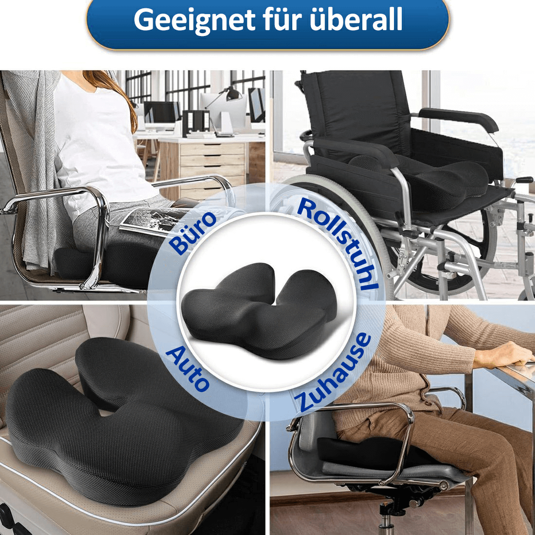 đSenaste dagen 50ïŒ
RABATTđ„Ergonomisk sittdyna tillverkad av minnesskum