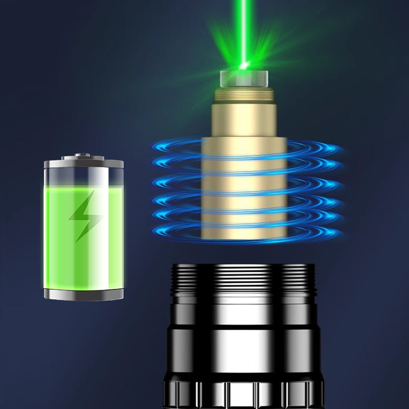 ✨Laserficklampa med färgmönster