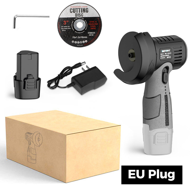 đ„12V mini vinkelslip med kapskiva