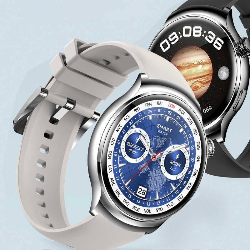 đ„Limited time offerđ„Multifunktionell rund smart sportklocka