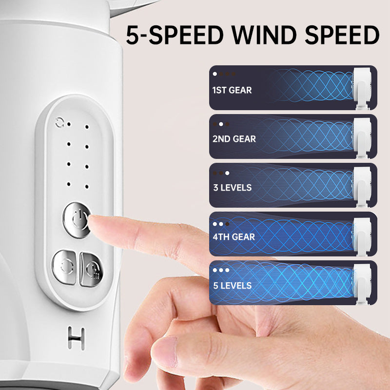 ❄️🔥USB-driven tyst energieffektiv golvfläkt🍃