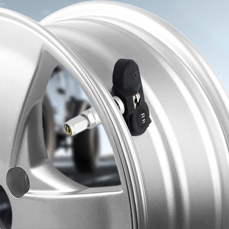 đ„Solcellsdriven 4-hjuls dĂ€cktrycksmĂ€tare med realtidsvisning