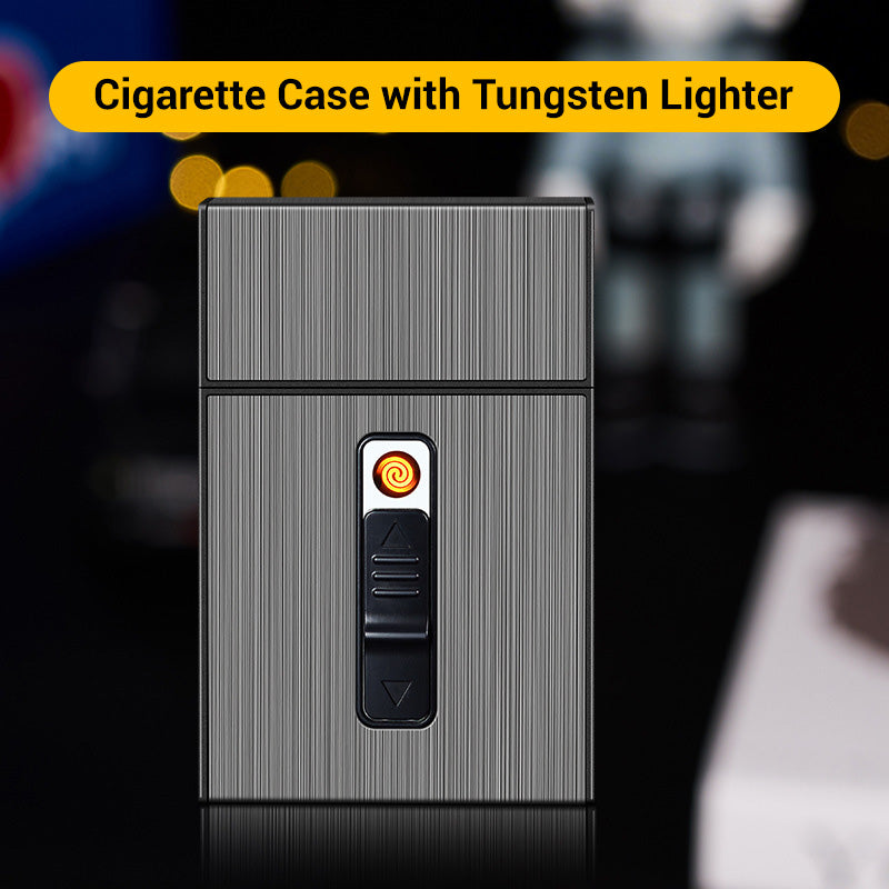 đ„Det mest fashionablađŹ cigarettfodralet med inbyggd tĂ€ndningsfunktion