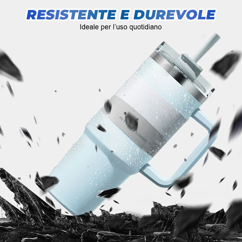 Tazza Termica Isolata da 1200 ml in Fitness e Auto