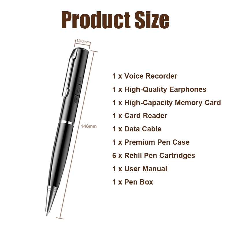 đ„ LAST DAY PROMOTION - 50%OFF đ„ Multi-Function High-Capacity Voice Recorder Pen