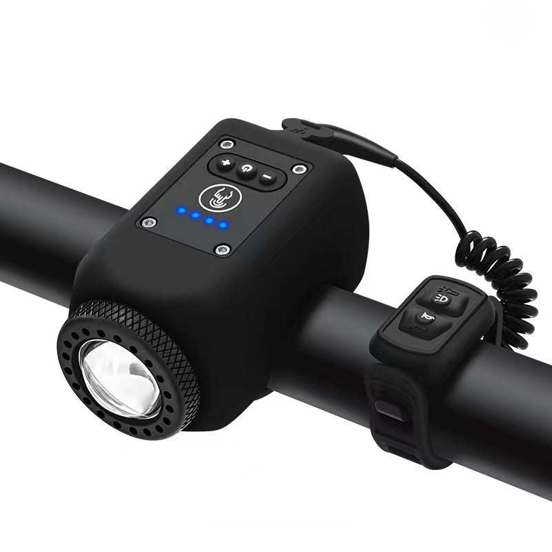 Vattentät cykelstrålkastare för utomhusbruk med signalhorn