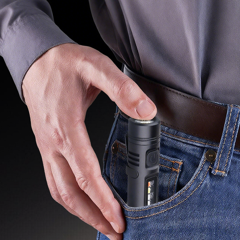 đïž Sista dagen Köp 2 fĂ„ 1 gratis âMultifunktionell mini-ficklampa i aluminiumlegering