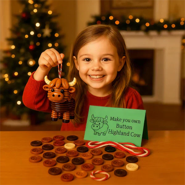 ⏰Gör-det-själv djurdekorationer med knappar